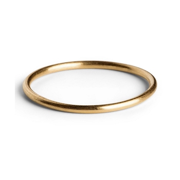 Einfach ring aus vergoldetem silber von Jane Kønig B1111-G